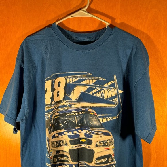 Nascar Jimmie Johnson Lowe’s #48 Hendrick Motorsports Racing Shirt XL - Picture 2 of 9